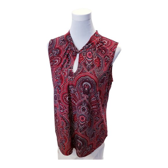 Like New! Tommy Hilfiger - Patterned Sleeveless Top - Size M - Never Worn! - Picture 1 of 10
